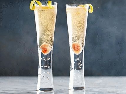 Champagne with bitter