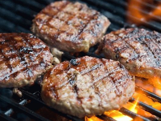 Grilled burgers