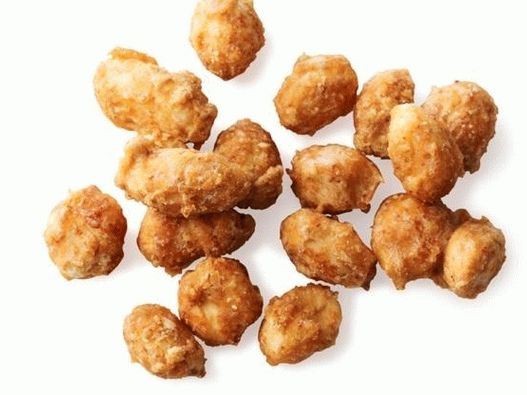 37. Peanuts with chipotle and maple syrup