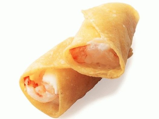 50. Takitos with shrimp