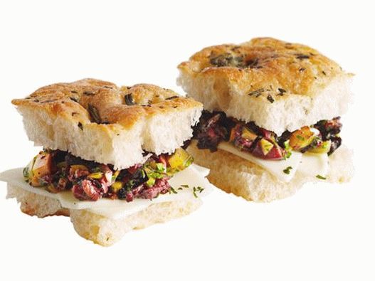 8. Focaccia with olives