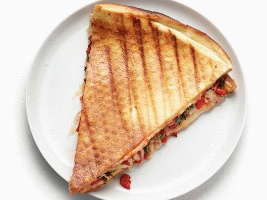 13. Panini with pizza