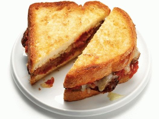 18. Hot Meatball Cheese Sandwiches