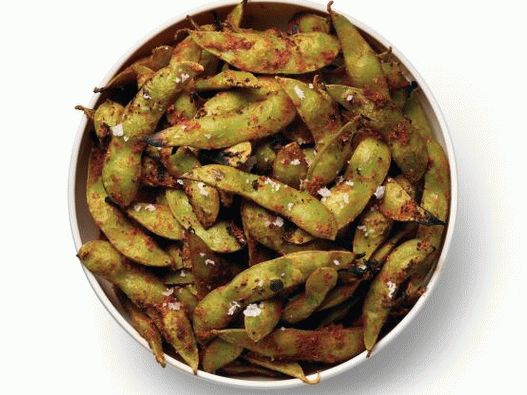 27. Edamame soybeans with tandoori paste