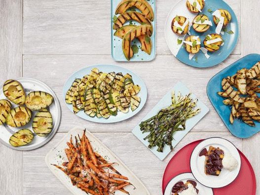 Photo of 50 recipes for side dishes and grilled desserts