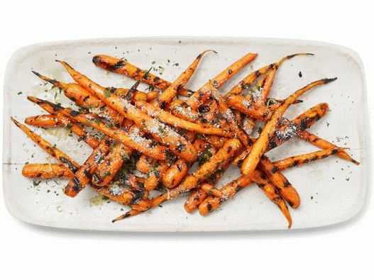 3. Carrots with lemon and parmesan