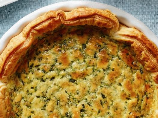 Quiche with herbs