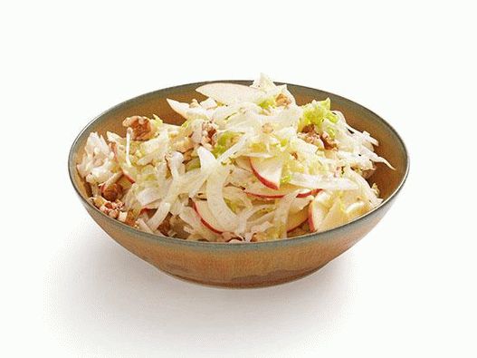 Cole Slow Salad with Savoy Cabbage, Apple and Fennel (No. 20)