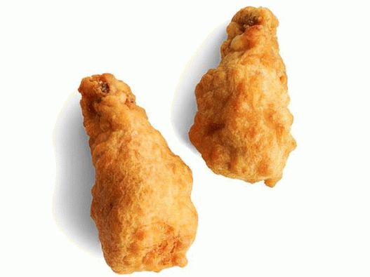 7. Chicken wings in beer batter