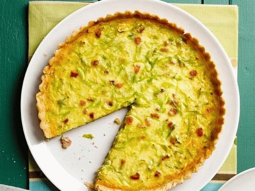 Quiche with bacon (No. 11)