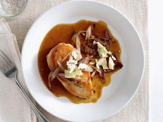 3. With shallots and cheese