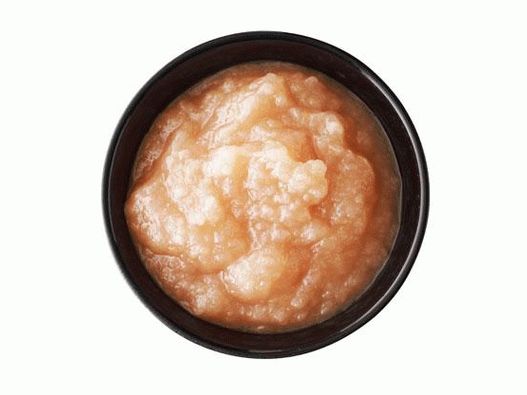 7. Apple sauce.