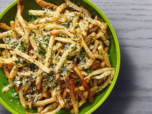 5. With garlic and parmesan