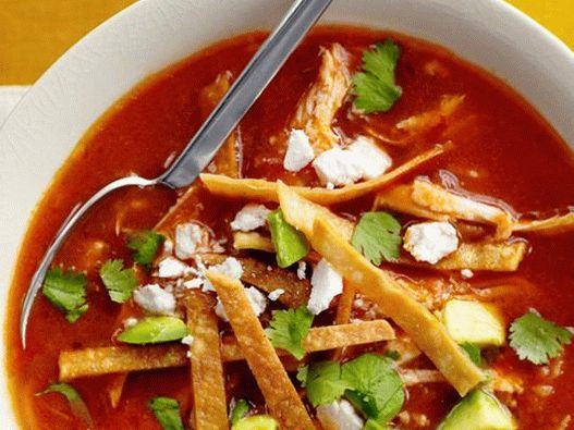 11. Spicy with tortillas.