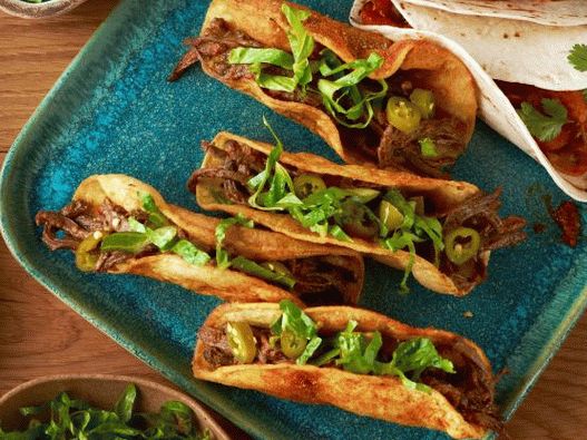 10. Tacos with a sharp base
