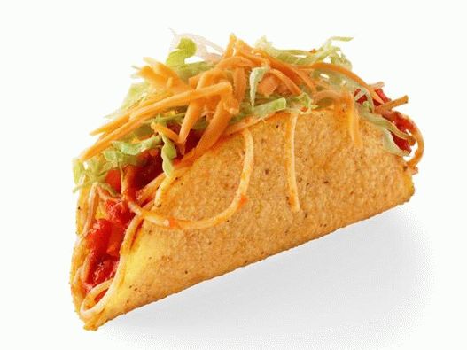 44. Tacos with spaghetti