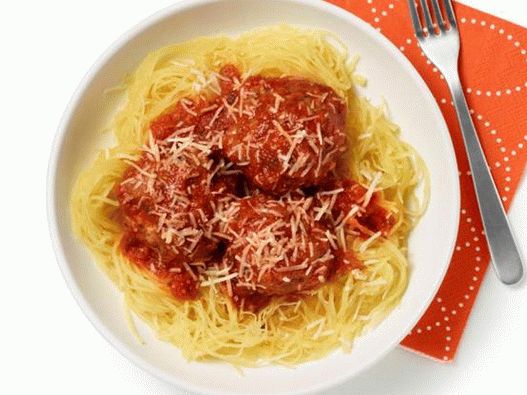 No. 15: Spaghetti Pumpkin with Meatballs