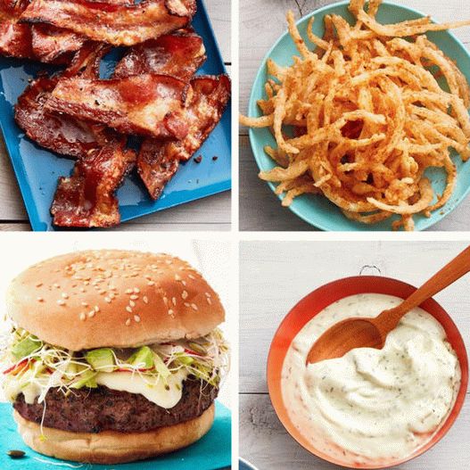 Photo of 50 sauces and toppings for burgers