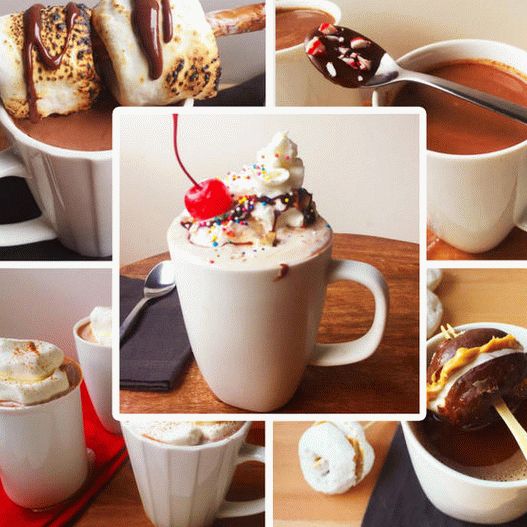 Photo of 5 delicious toppings for hot chocolate