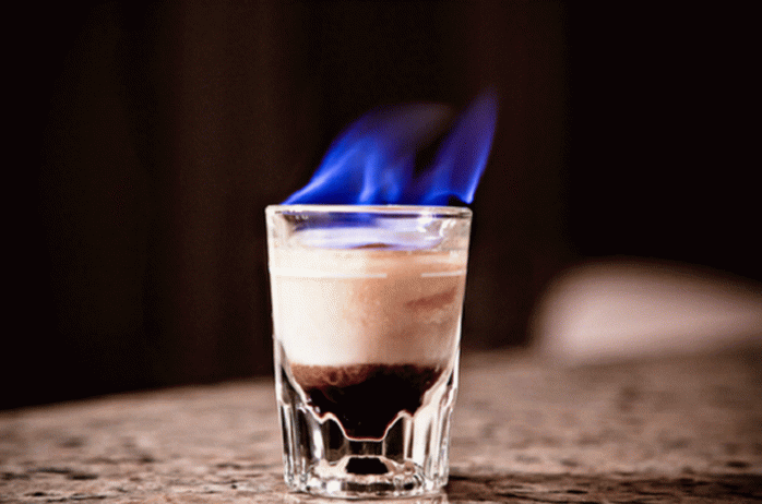 B-52 alcoholic cocktail