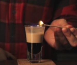 B-52 alcoholic cocktail