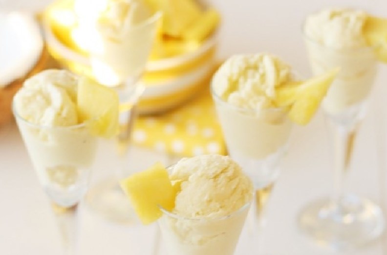 Pineapple Ice Cream