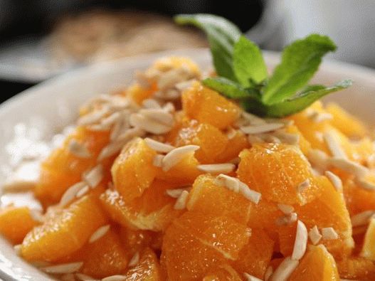 Photo Oranges in champagne