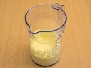 Orange pudding