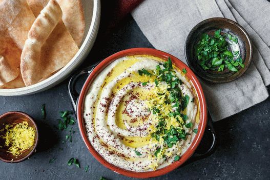 Photo Arabian eggplant appetizer