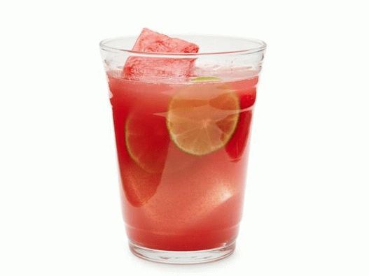 Photo Watermelon-lime lemonade