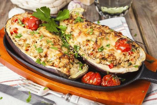 Photo of Eggplant stuffed with minced beef