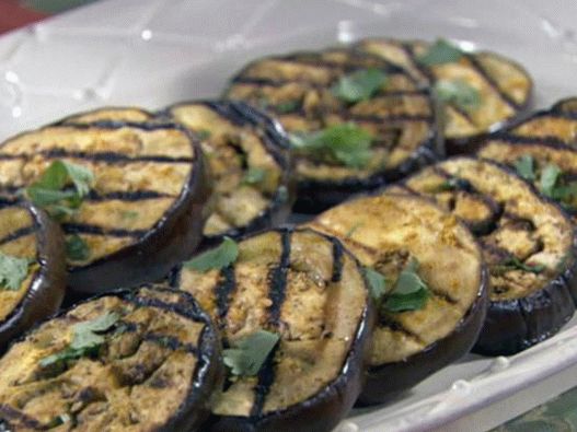 Photo of Grilled Eggplant with Curry