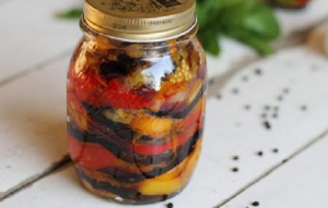 Eggplant with tomato