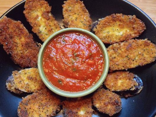 Photo of deep-fried eggplant