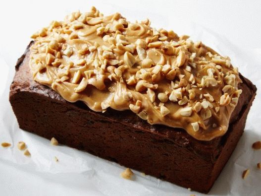 Photo Banana bread with peanut butter