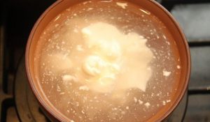 Beef Stroganoff from the liver