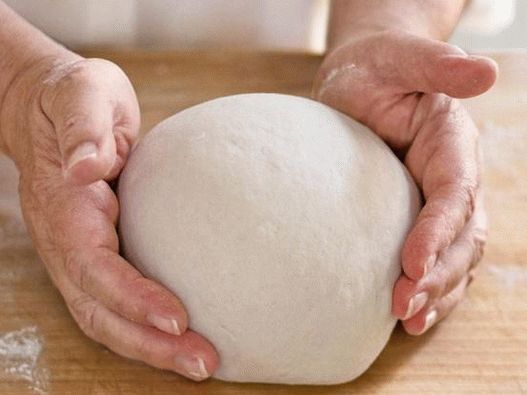 Start kneading by hand