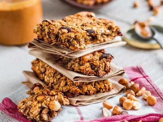 Photo Protein bars with whey protein