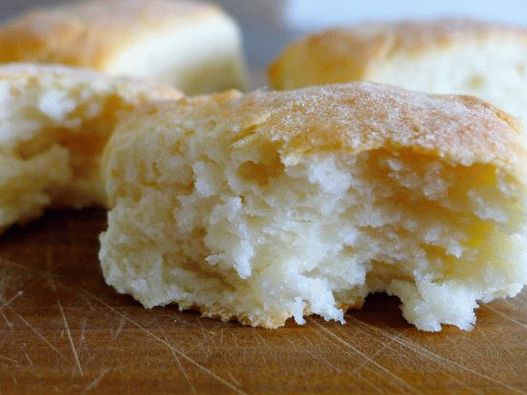 Photo Gluten-free buns of potatoes and yogurt