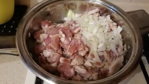 Quick chicken pilaf