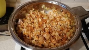 Quick chicken pilaf