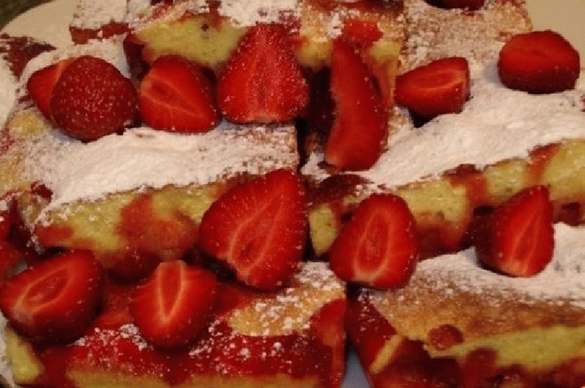 Quick strawberry pie