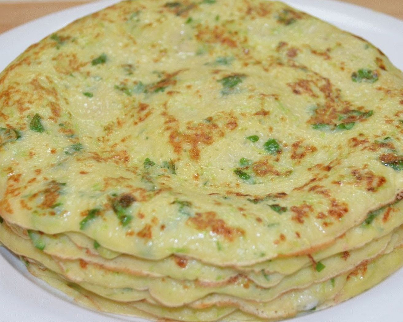 Zucchini pancakes