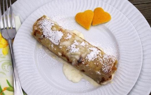 Photo Pancakes with cottage cheese and raisins