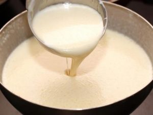 Pancakes with cottage cheese