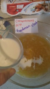 Thin pancakes with milk - 2