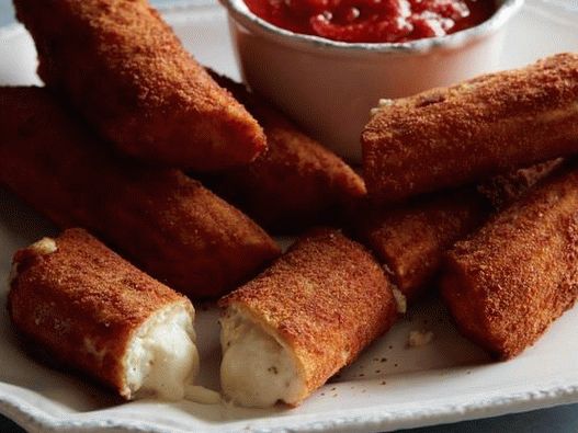 Photo of the dish - Fried sticks from manicotti