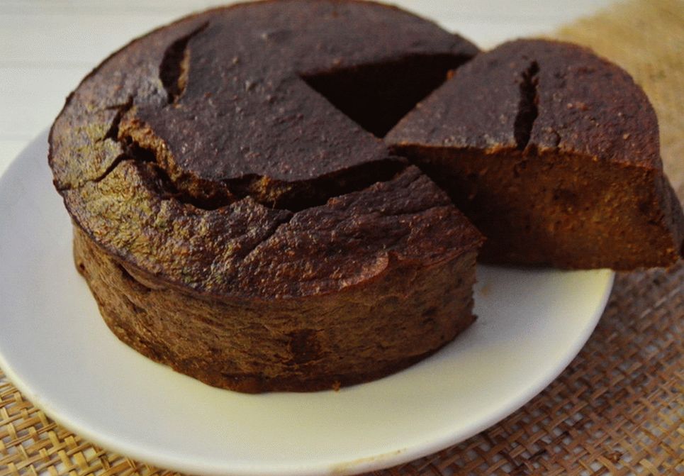 Brownies without flour and sugar