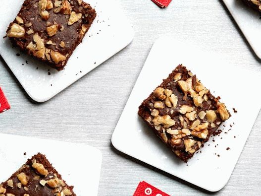 Photo Brownie with wholemeal flour