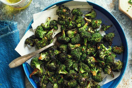 Grilled broccoli photo